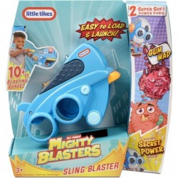 Mighty Blasters Sling Blaster Toy Wrist Launcher with 2 Soft Power Pods for Kids Ages 3 Years and Up $21.48 Toy Foam Blasters...