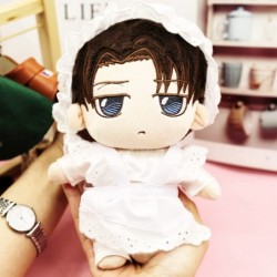 9"/23cm LEVI Plush Cute Anime AOT Plushie with Changeable Doll Clothes $43.93 Plush Figure Toys