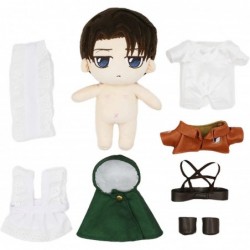 9"/23cm LEVI Plush Cute Anime AOT Plushie with Changeable Doll Clothes $43.93 Plush Figure Toys