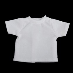 Casual Short Sleeve T-Shirt Clothing /6 Dolls Outfit White $18.35 Doll Accessories