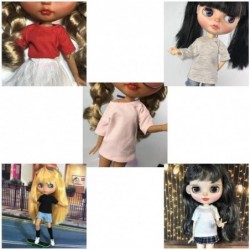 Casual Short Sleeve T-Shirt Clothing /6 Dolls Outfit White $18.35 Doll Accessories