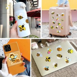 Honey Bee Party Decorations 7 PCS Bumble Bee Honeycomb Centerpieces Table Centerpieces with 50 PCS Bee Stickers for Bee Baby ...