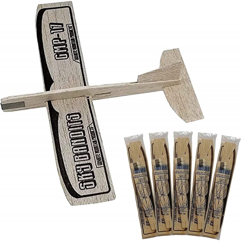 Balsa Wood Planes Toys Set - 6 Balsa Glider Kits | Model Toy Airplane Kits | 6 Glider Planes | Classic Toys Perfect for Party...