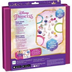 Ultimate Princess Royal Jewels and Gems - DIY Charm Bracelet Making Kit with Disney Princess Charms - Arts & Crafts Bead Kit ...