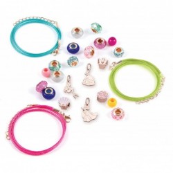 Ultimate Princess Royal Jewels and Gems - DIY Charm Bracelet Making Kit with Disney Princess Charms - Arts & Crafts Bead Kit ...