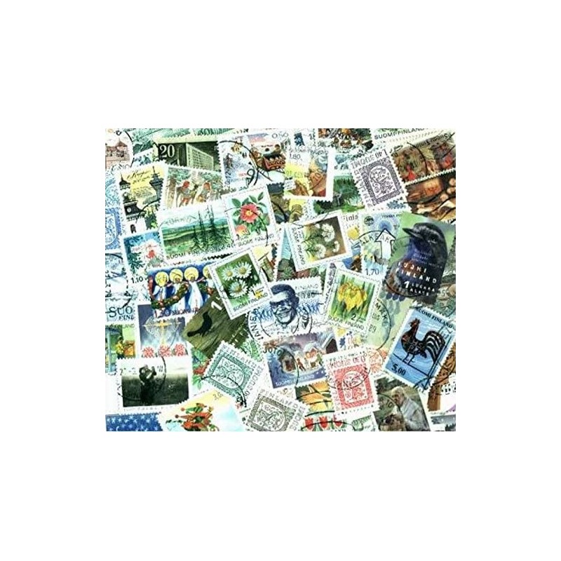 Finland - Stamp Collection - 100 Different Stamps $14.94 Collectibles Display & Storage