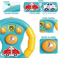 Baby Cell Phone Toy with Baby Wheel Baby Musical Toy Phone Toy Wheel with Sound Effect Volume Control Baby Light Up Toy - Pla...