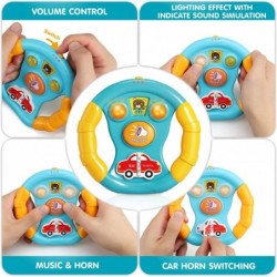 Baby Cell Phone Toy with Baby Wheel Baby Musical Toy Phone Toy Wheel with Sound Effect Volume Control Baby Light Up Toy - Pla...