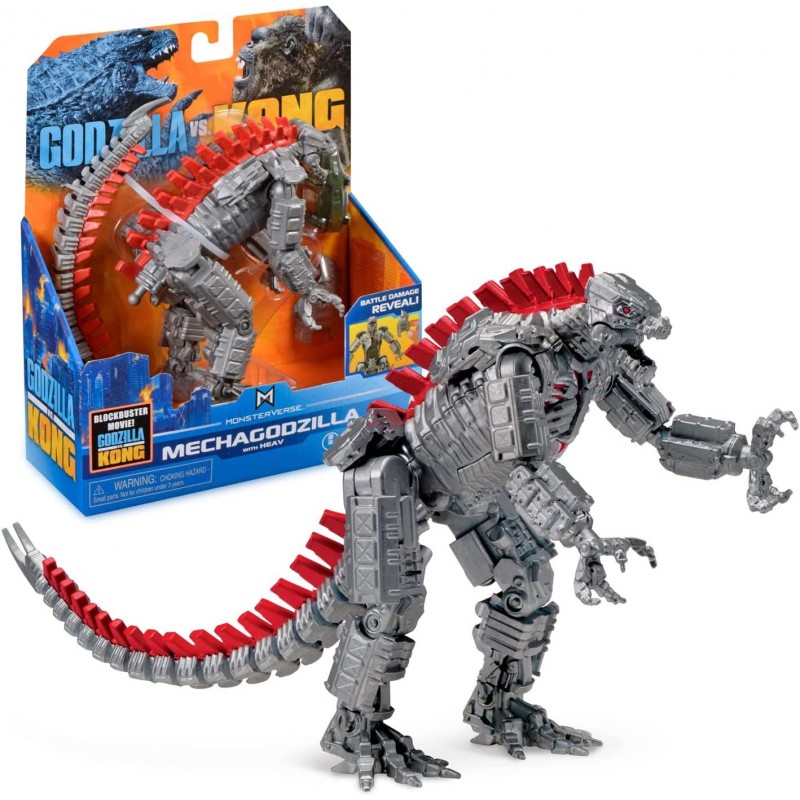 MNG01610 Godzilla vs Kong 6" Hollow Earth Monsters MechaGodzilla $65.68 Kids' Play Dinosaur & Prehistoric Creature Figures