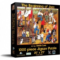 The Beginning of Jazz 1000 Piece Jigsaw Puzzle by SunsOut $32.06 Jigsaw Puzzles