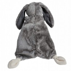 Lovey Soft Toy 13-Inches Silky Grey Bunny $30.62 Stuffed Animals & Teddy Bears