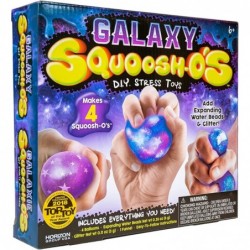 Galaxy Squoosh-O's DIY Fidget Toys by Horizon Group USA Make 4 De-Stressing Toys DIY Stress Balls For Kids Includes Balloons ...