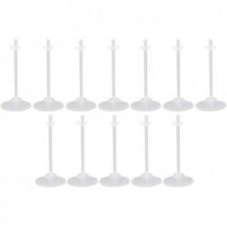 24pcs White Doll Stand Doll Support Rack Action Figure Display Rack for Window Doll Display Decoration Collection $29.74 Dolls