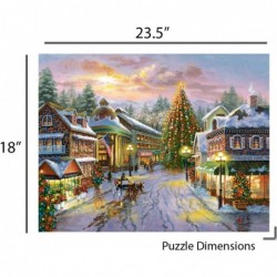 500 Piece Jigsaw Puzzle Christmas Eve - Made in USA $29.83 Jigsaw Puzzles