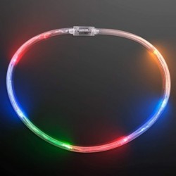 Flashing Light Up Tube Necklaces with Multicolor LED Lights (Set of 12) $64.78 Kids' Dress-Up Accessories