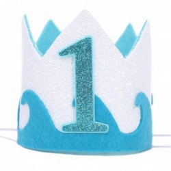 The Big One Birthday Crown for Baby Boys - 1st Birthday Hat First Birthday Decorations Boy Surfs up Birthday Decorations Beac...