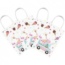 Party Favor Bags 16PCS for Ice Cream Gift Bags Goodie Bags Ice Cream Treat Candy Bags for Ice Cream Themed Kids Adults Birthd...