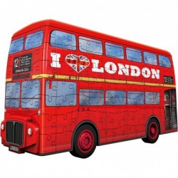 London Bus 216 Piece 3D Jigsaw Puzzle for Kids and Adults - 12534 - Great for Any Birthday Holiday or Special Occasion $56.03...