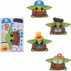 24pcs Yoda DIY Stickers Galaxy Wars Theme Party Decorations Cute & Funny Bonus Stickers Kid Gift $26.90 Kids' Stickers