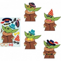 24pcs Yoda DIY Stickers Galaxy Wars Theme Party Decorations Cute & Funny Bonus Stickers Kid Gift $26.90 Kids' Stickers