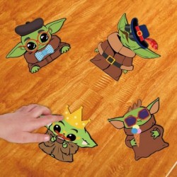 24pcs Yoda DIY Stickers Galaxy Wars Theme Party Decorations Cute & Funny Bonus Stickers Kid Gift $26.90 Kids' Stickers