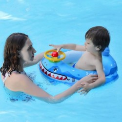 Inflatable Pirate Boat Pool Float Swim Seat Boat Toddlers and Children's Toys for Age 1-4 Years Old $46.50 Swimming Pool & Ou...