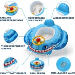 Inflatable Pirate Boat Pool Float Swim Seat Boat Toddlers and Children's Toys for Age 1-4 Years Old $46.50 Swimming Pool & Ou...