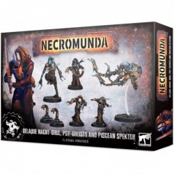 Necromunda: Delaque Nacht-Ghul PSY-Gheists and Piscean Speaker $70.26 Board Games