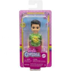 Chelsea Boy Doll (6-inch Brunette) Wearing Camo T-Shirt Shorts and Sneakers Gift for 3 to 7 Year Olds White $16.72 Dolls