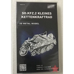 2018 3D Metal Puzzle SdKfz 2 Kleines Kettenkraftrad Motorcycle Assemble Model Kits I22216 DIY 3D Laser Cut Jigsaw Toy $31.31 ...