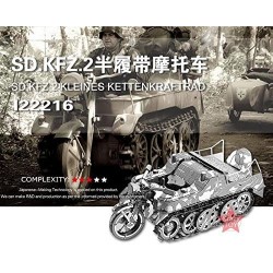 2018 3D Metal Puzzle SdKfz 2 Kleines Kettenkraftrad Motorcycle Assemble Model Kits I22216 DIY 3D Laser Cut Jigsaw Toy $31.31 ...