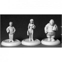 Townsfolk - Three Geeks $21.09 Miniature Novelty Toys