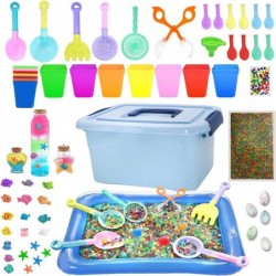 Water Beads Sensory Toys Sensory Bins for Toddlers Include Wishing Bottle with Light Balloon for Stress Ball Inflatable Water...