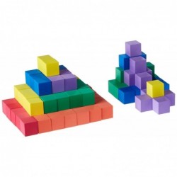 Wood Blocks Counting Cubes for Kids Math 1 Inch Blocks for Preschool Crafts Early Math Manipulatives for Preschool Classroom ...