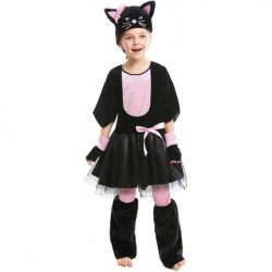 Halloween Cat Costume for Kid Animal Costume Cosplay $30.03 Kids' Costumes