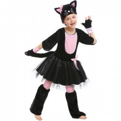 Halloween Cat Costume for Kid Animal Costume Cosplay $30.03 Kids' Costumes