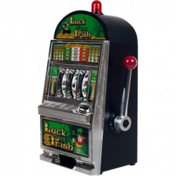 RecZone Luck of The Irish Slot Machine Bank 15-Inch Black $115.25 Money & Banking Play Toys