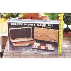 Deluxe Rummy with Wooden Racks in Attache Case $83.43 Card Games