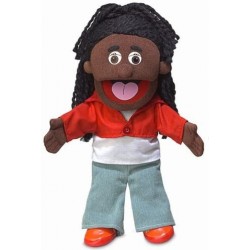 14" Sierra Black Girl Hand Puppet $59.68 Hand Puppets