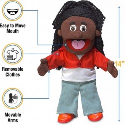 14" Sierra Black Girl Hand Puppet $59.68 Hand Puppets