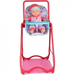 12" Baby Doll 4-in-1 High Chair Play Set $50.62 Dolls