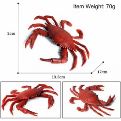 Realistic Crab Marine Animal Model Toys 2 Pcs Simulated Sea Life Animals Figurine Collection Sea Creature Science Educational...