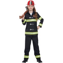 Kids Junior Fire Chief Firefighter Costume $49.03 Kids' Costumes