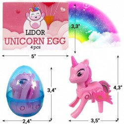 Unicorns Surprise Eggs with Toys Inside Easter Stocking Stuffers Gifts for Girls and Boys Age 3-5 5-7 8-12 Year Old Unicorn T...