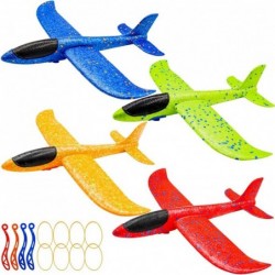 4 Pack Airplane Toys Throwing Foam Plane with 13.6 inches Wingspan for Outdoor Sports Garden Foam Glider Planes for Kids Gift...