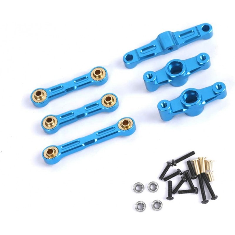 Aluminum Steering Assembly Upgrade Parts with Steering Tie Rod for Tamiya TT-02 TT02 RC Car $35.64 Remote & App Controlled Ve...