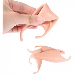 7 Pcs Elf Ears Fairy Ears Vampire Ears Soft Pointed Goblin Ears with Headpieces Dress Up Halloween Costume Cosplay $16.24 Kid...