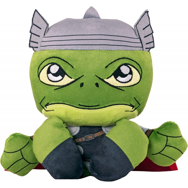 Marvel Frog of Thunder Thor 8" Kuricha Sitting Plush - Soft Chibi Inspired Toy $34.34 Plush Figure Toys