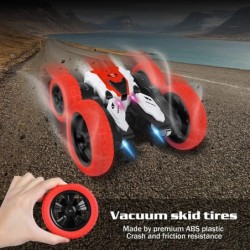 RC Stunt Car Double-Sided Rotation 360° Flips 4WD Electric Remote Control Vehicel Indoor Outdoor Car Toy for Boys Girls 5 6 7...