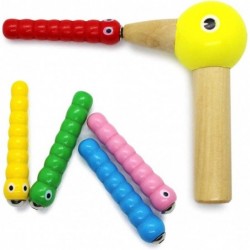 Fine Motor Skills Toy for Toddlers Montessori Wooden Toys Magnetic Bird Toy Set Woodpecker Catching Bug Game for Boy and Girl...